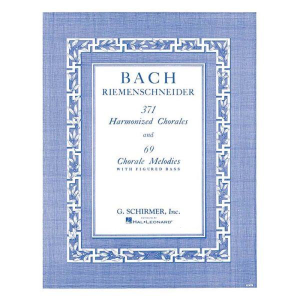 J.S. Bach - Riemenscheider 371 Harmonized Chorales and 69 Chorale Melodies - Piano