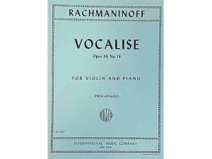Rachmaninoff - Vocalise Op. 34 No. 14 for Solo Piano.