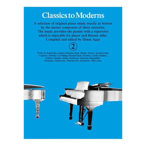 Classics to Moderns Book 2 - Piano