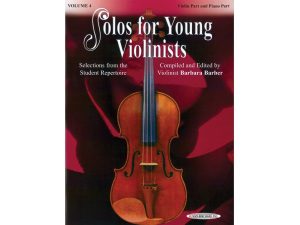 Solos for Young Violinists - Volume 4 - Barbara Barber