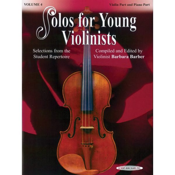 Solos for Young Violinists - Volume 4 - Barbara Barber