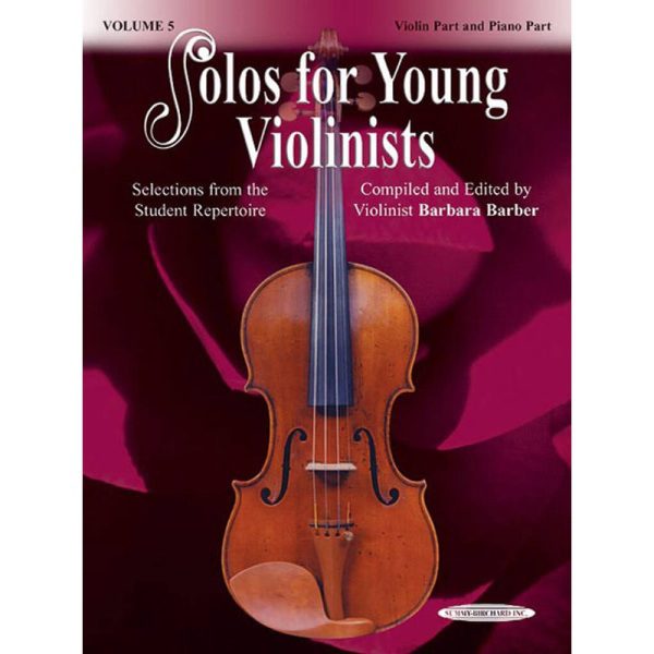 Solos for Young Violinists - Volume 5 - Barbara Barber