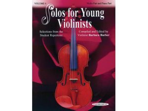 Solos for Young Violinists - Volume 6 - Barbara Barber
