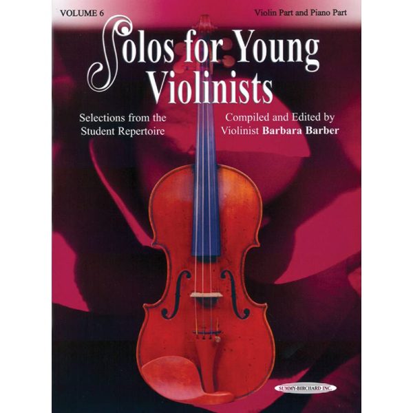 Solos for Young Violinists - Volume 6 - Barbara Barber