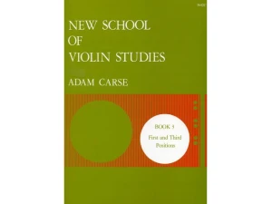 New School of Violin Studies - Book 3 - First and Third Positions - Adam Carse