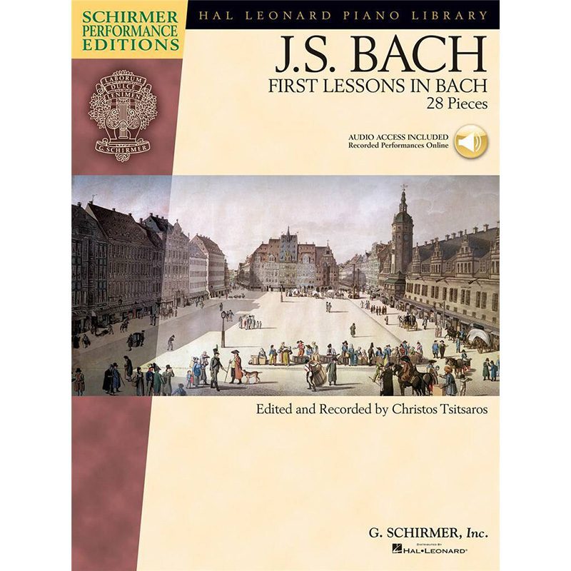 Schirmer Performance Editions - J. S. Bach - First Lessons in Bach - 28 Pieces