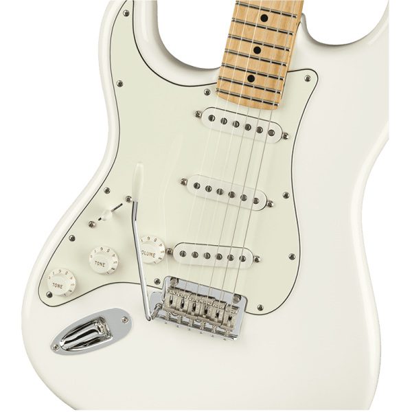 Fender Player Stratocaster LH - MN - Polar White - Image 2