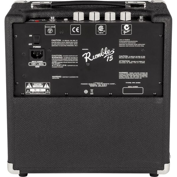 Fender Rumble 15 Bass Amplifier - Image 6