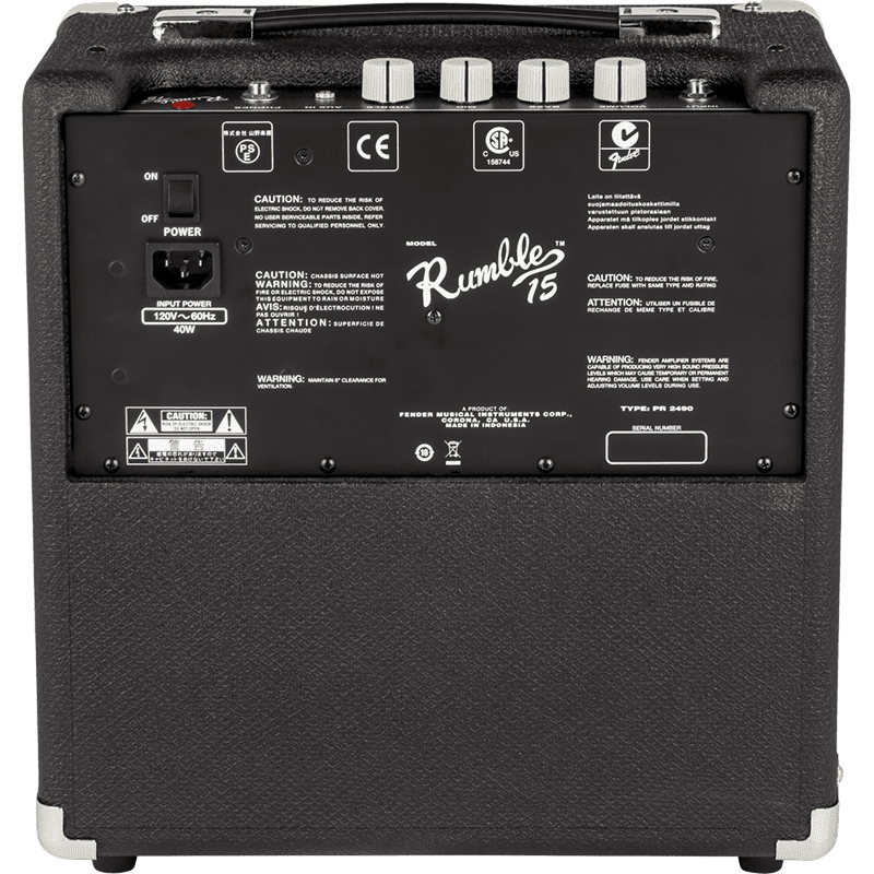 Fender Rumble 15 Bass Amplifier - Image 6