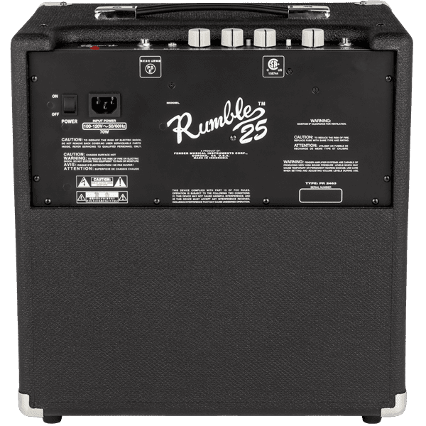 Fender Rumble 25 Bass Amplifier - Image 5