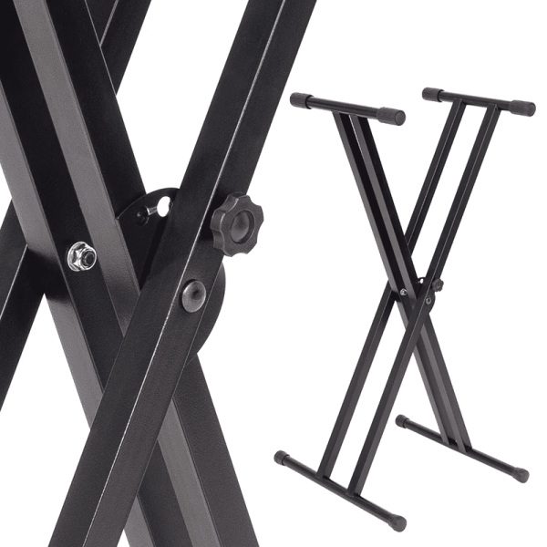 Kinsman KS129 Double Braced Keyboard Stand - Image 2