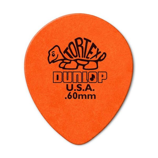 Dunlop Tortex Teardrop .60mm Pick - Set of 6