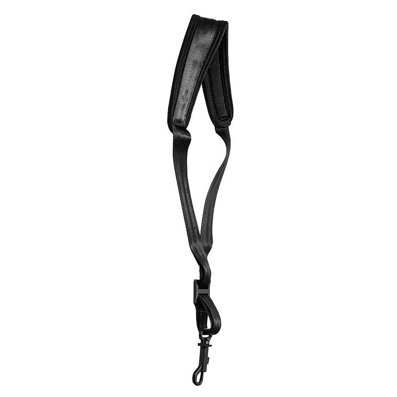 Stagg Adjustable Padded Saxophone Strap - Black - Image 2