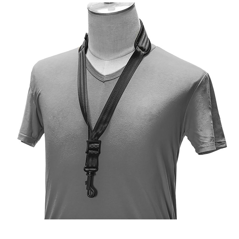 Stagg Adjustable Padded Saxophone Strap - Black
