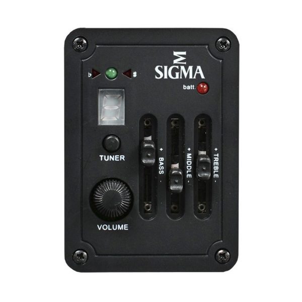 Sigma TM-12E Travel Size Acoustic w/Soft Case - Image 6