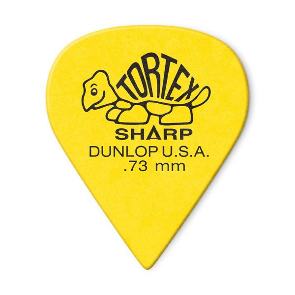 Dunlop .73mm Tortex Sharp Pick - Set Of 6
