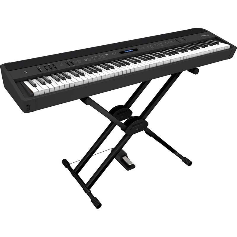 Roland FP-90X w/Double Braced Keyboard Stand