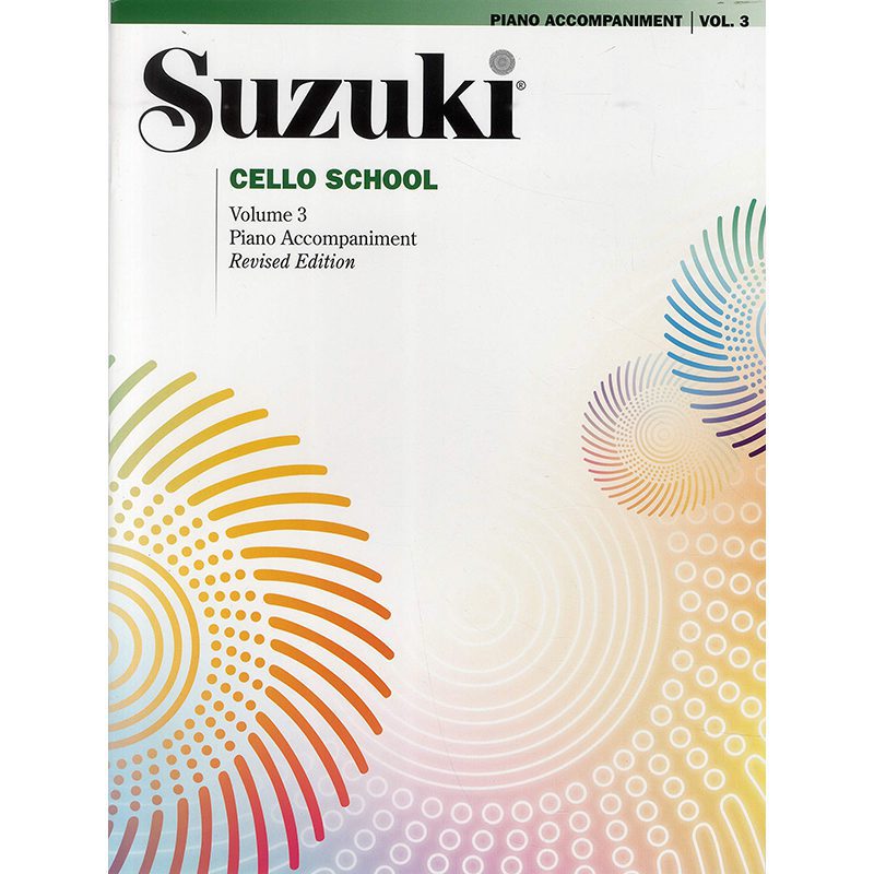Suzuki Cello School Vol 3