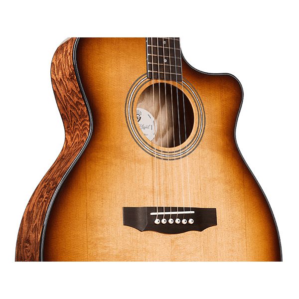 Guild OM-260CE - Deluxe Burl - Image 8