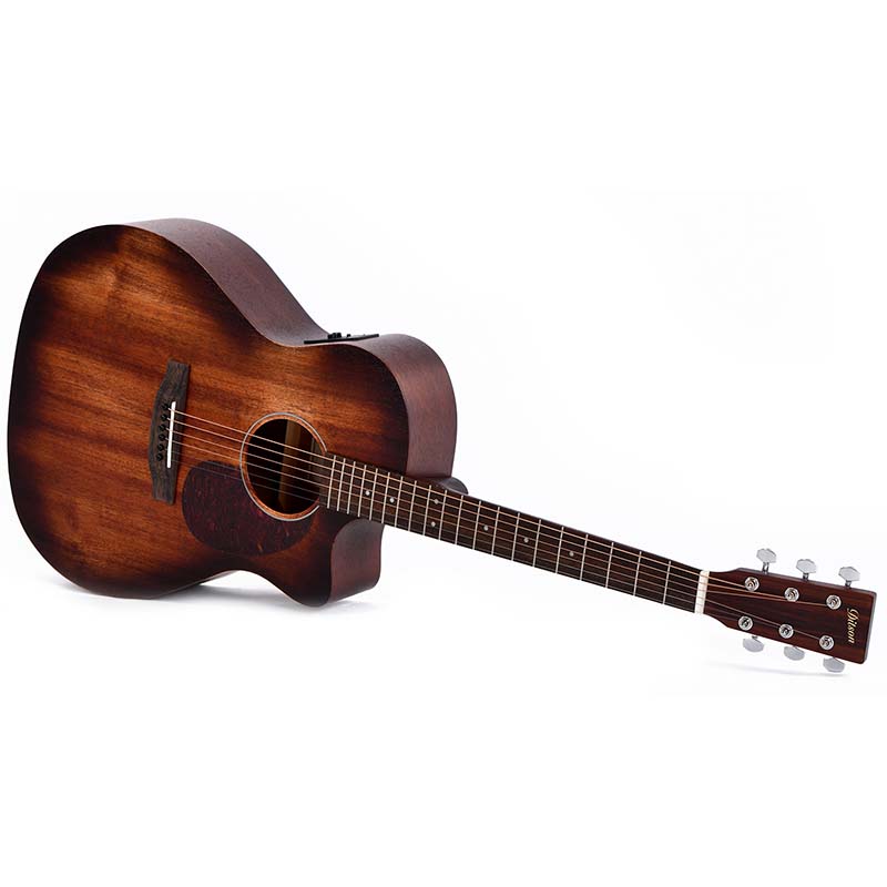 Ditson GC-15E Aged - Electro Acoustic Guitar - Distressed Satin - Image 3