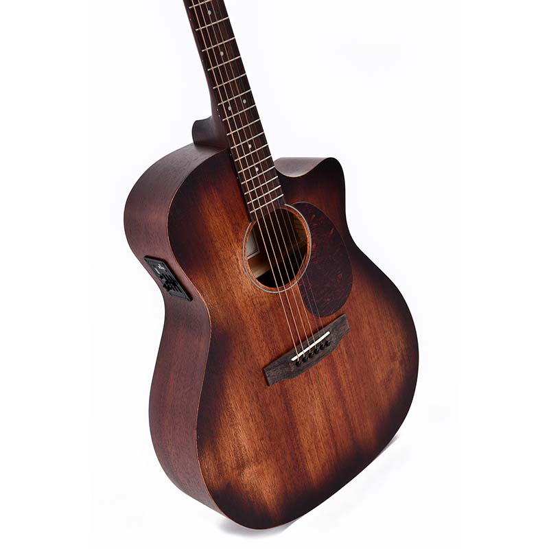 Ditson GC-15E Aged - Electro Acoustic Guitar - Distressed Satin - Image 4