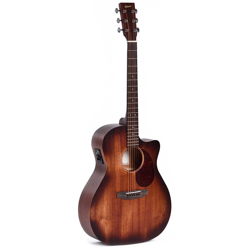 Ditson GC-15E Aged - Electro Acoustic Guitar - Distressed Satin
