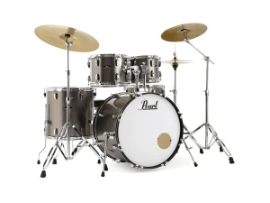 Pearl Roadshow RS525C/C707 - Bronze Mist Metallic Drum Kit w/Sabian Cymbals