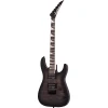 Jackson JS32Q Dinky Arch Top DKA - Transparent Black Burst - Image 3