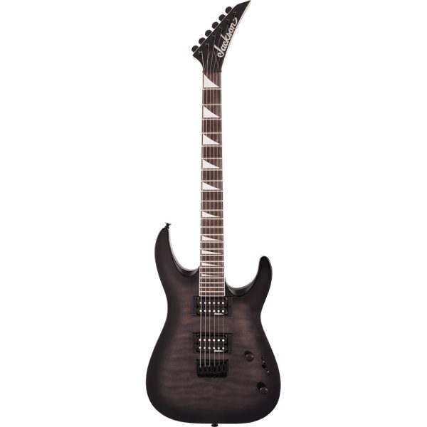 Jackson JS32Q Dinky Arch Top DKA - Transparent Black Burst