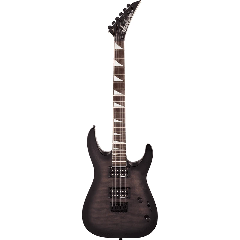 Jackson JS32Q Dinky Arch Top DKA - Transparent Black Burst