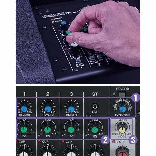 Yamaha STAGEPAS 1K Mk II - Portable PA System - Image 3