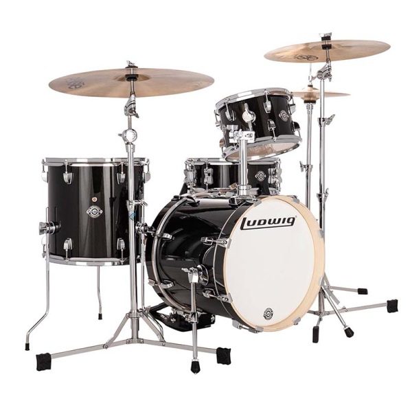Ludwig Breakbeats By Questlove Drum Kit - Black Sparkle