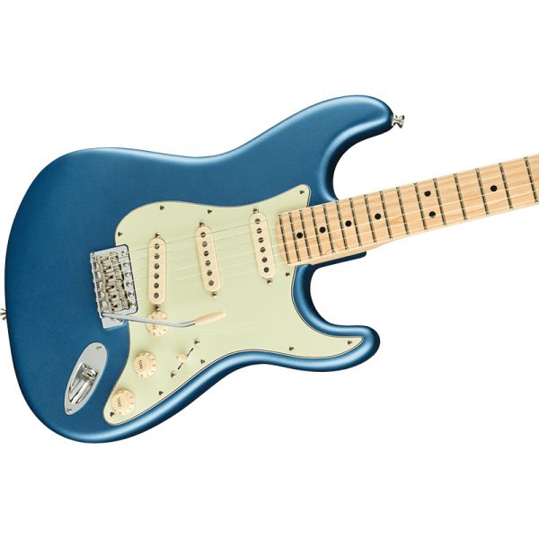 Fender American Performer Stratocaster MN - Satin Lake Placid Blue - Image 3