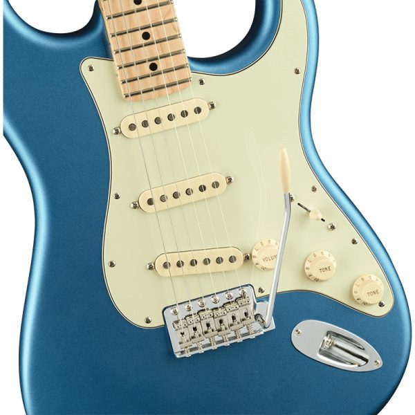 Fender American Performer Stratocaster MN - Satin Lake Placid Blue - Image 5