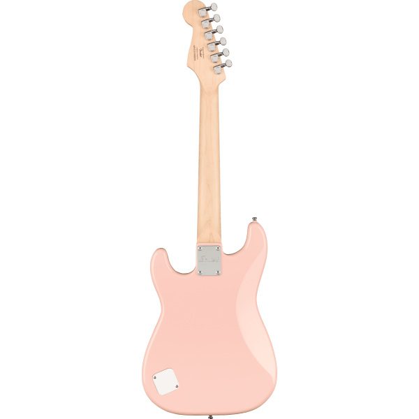 Fender Squier Mini Stratocaster LRL Shell Pink - Image 3