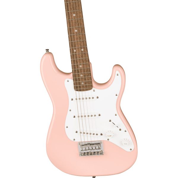 Fender Squier Mini Stratocaster LRL Shell Pink - Image 2