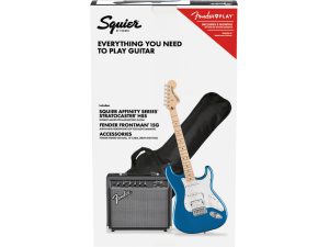 Fender Squier Affinity HSS Stratocaster Pack - Lake Placid Blue