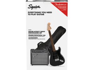 Fender Squier Affinity HSS Stratocaster Pack - Charcoal Frost Metallic