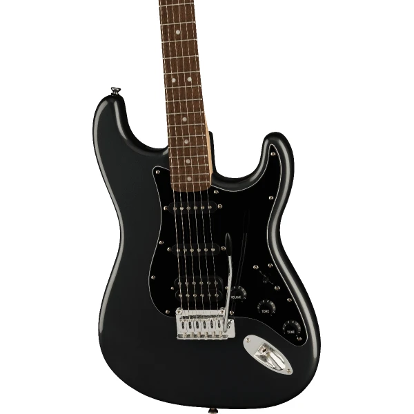Fender Squier Affinity HSS Stratocaster Pack - Charcoal Frost Metallic - Image 2