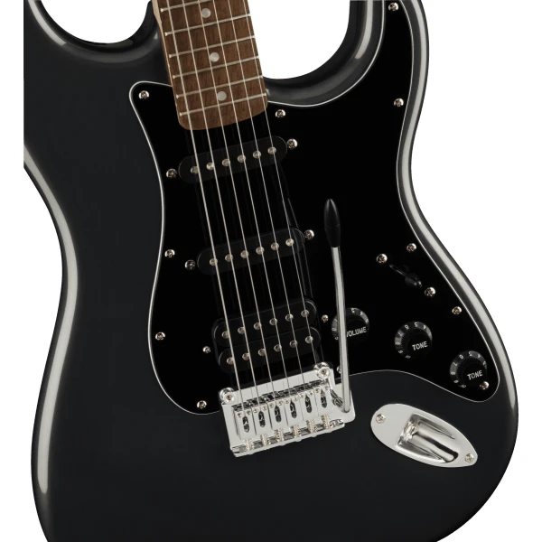Fender Squier Affinity HSS Stratocaster Pack - Charcoal Frost Metallic - Image 3