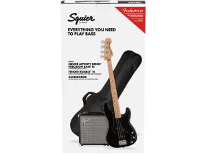 Fender Squier Affinity Precision Bass PJ Pack MN - Black