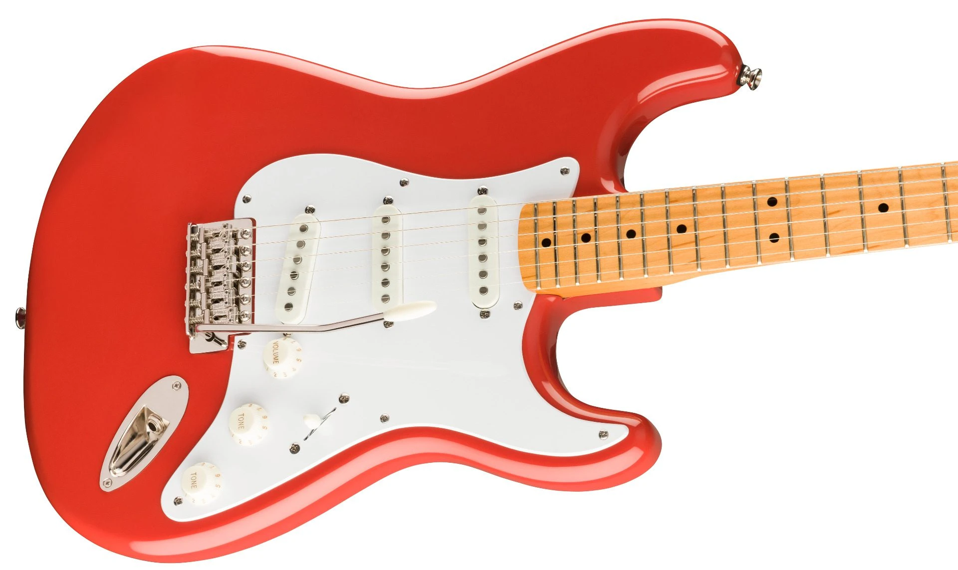 Fender Squier Classic Vibe 50's Stratocaster - MN - Fiesta Red - Image 6