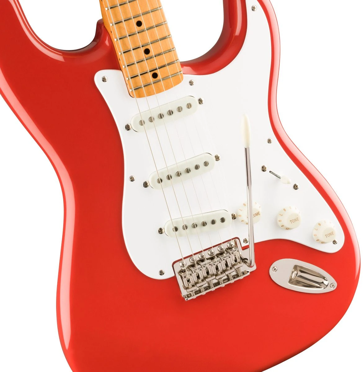 Fender Squier Classic Vibe 50's Stratocaster - MN - Fiesta Red - Image 7