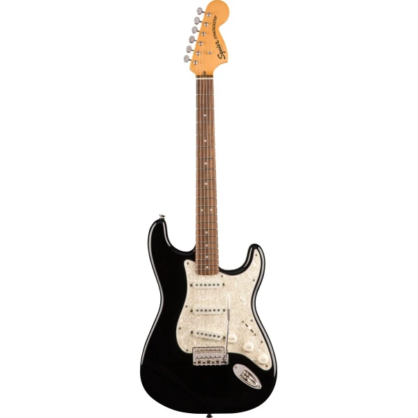 Fender Squier Classic Vibe 70's Stratocaster - LRL - Black - Image 2