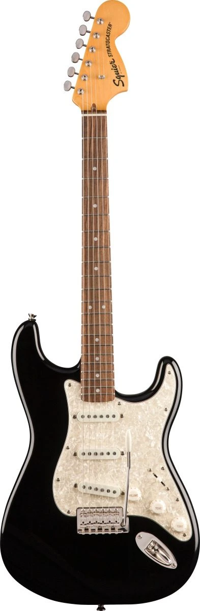 Fender Squier Classic Vibe 70's Stratocaster - LRL - Black - Image 2