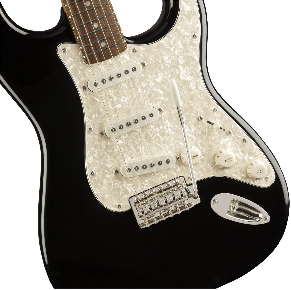 Fender Squier Classic Vibe 70's Stratocaster - LRL - Black - Image 4