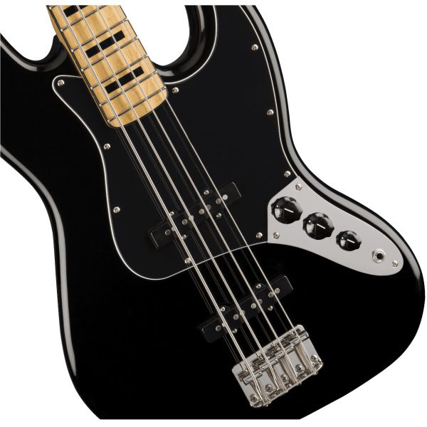 Fender Squier Classic Vibe 70's Jazz Bass - MN - BLK - Image 7