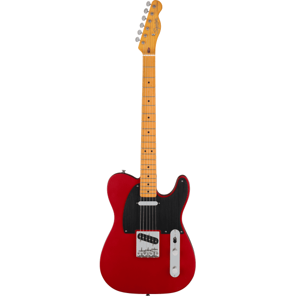 Fender Squier 40th Anniversary Telecaster Vintage Edition - MN - Satin Dark Red