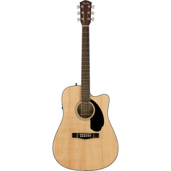 Fender CD-60SCE Dreadnought - Natural - Image 7
