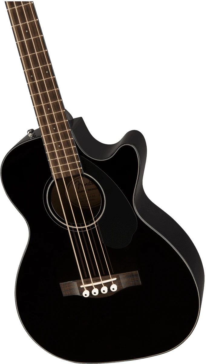 Fender CB-60SCE Acoustic Bass - Black - Image 2